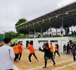 2018.05.08 응급구조과 vs 안경광학과 피구 예선전